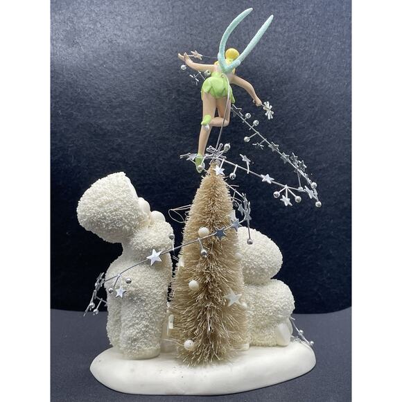 Dept 56 “Magic From Tinker Bell” Snowbabies in Original Box Excellent Condition! - Picture 5 of 8
